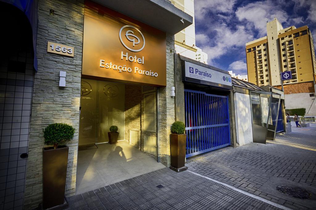 Hotel Estacao Paraiso - Ao Lado Do Metro Paraiso E 600M Da Av Paulista Сан-Паулу Екстер'єр фото